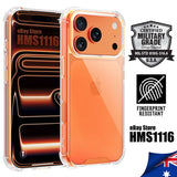 iPhone Case 17 16 13 11 15 14 12 Pro Max X XR 7 8 Plus SE Clear Shockproof Cover