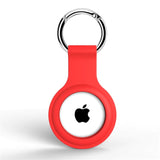 For Apple AirTag Silicone Case Cover Keychain Holder Protective Key Ring