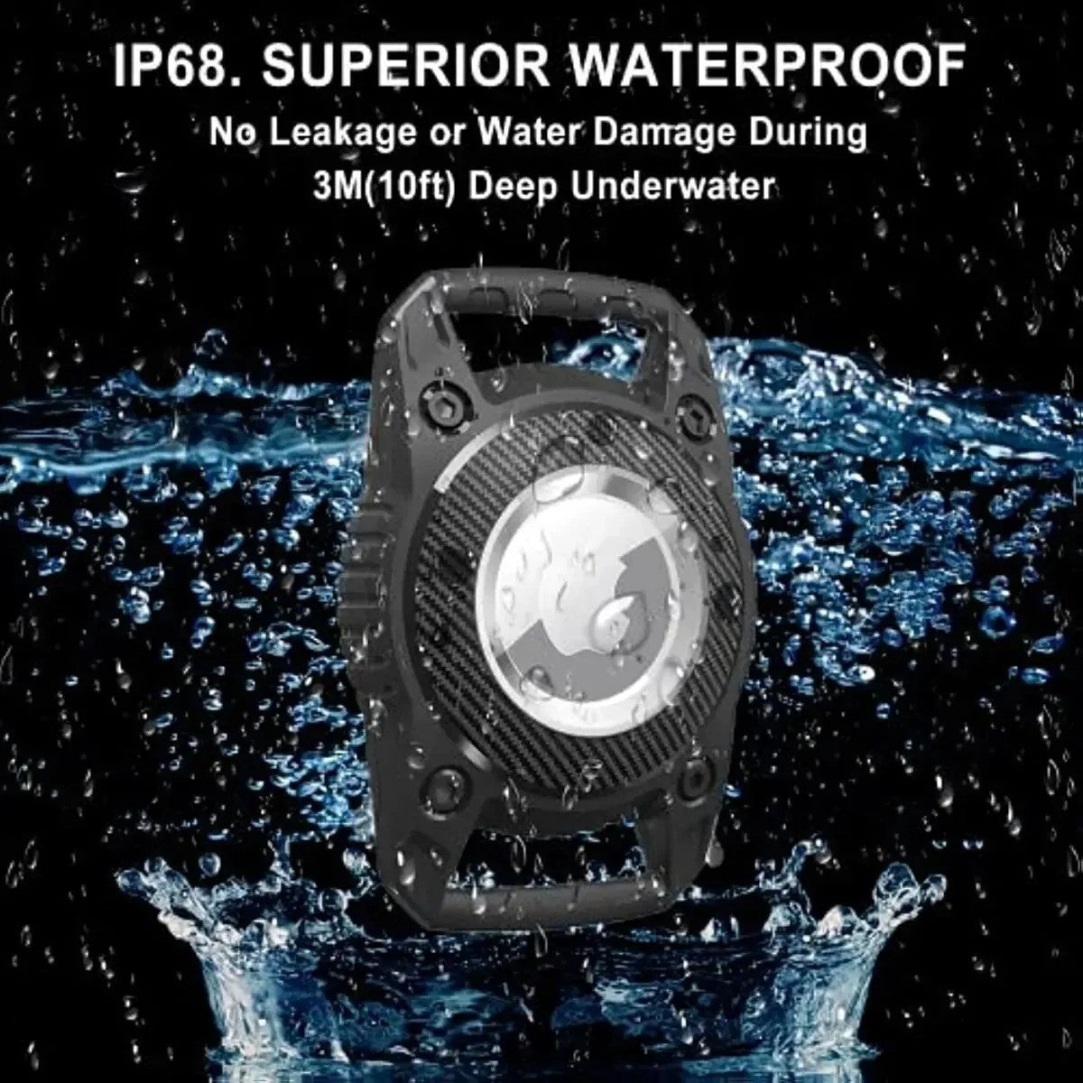 Waterproof Dog Collar Holder Silicone Pet Air Tag Case Cover For Apple Airtag