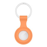 For Apple AirTag Silicone Case Cover Keychain Holder Protective Key Ring