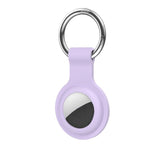 For Apple AirTag Silicone Case Cover Keychain Holder Protective Key Ring