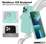 iPhone Case 17 16 15 14 12 11 13 Pro Max XR Mini Plus Shockproof Silicone Cover - Extra Image