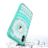 New iPhone X Xs Max XR 8 7 6 6s Plus Mandala Pattern Clear Print Cover Case - Extra Image
