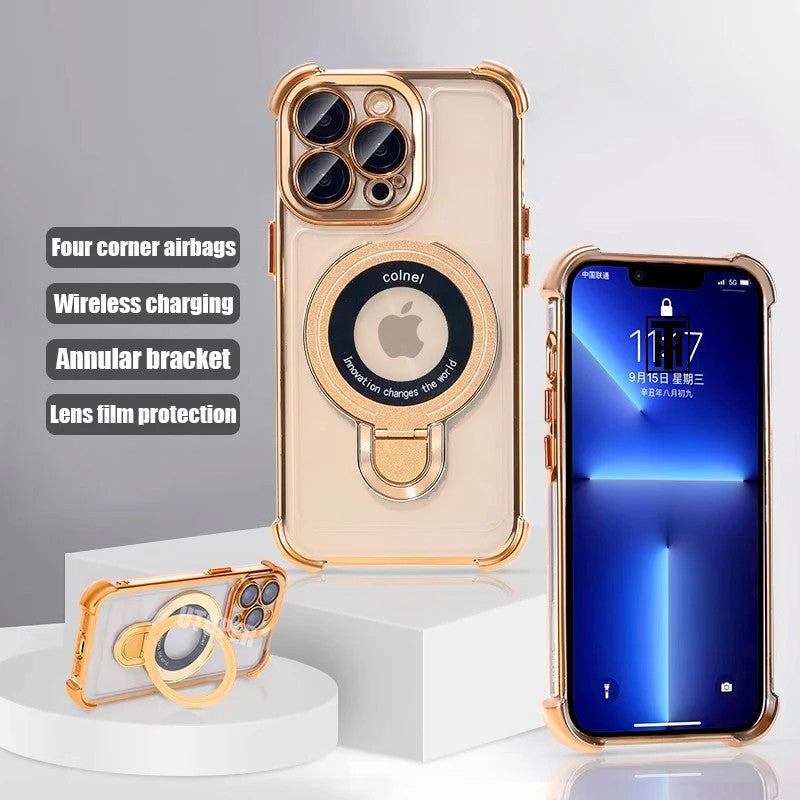 For iPhone 17 16 15 Pro Max 14 13 12 Case Heavy Duty Shockproof Stand Cover