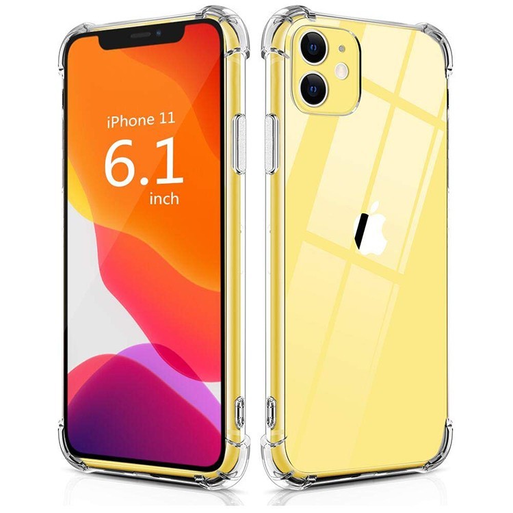 iPhone Case 17 16 13 11 15 14 12 Pro Max X XR 7 8 Plus SE Clear Shockproof Cover