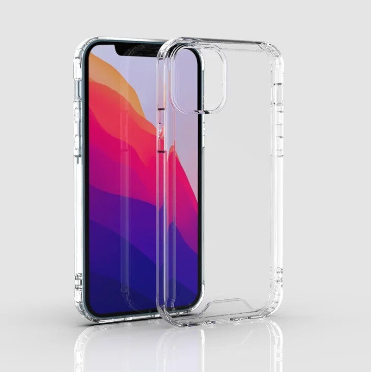 For iPhone 17 16 15 14 13 12 Pro Max XR Clear Full Shockproof mobile Case Cover