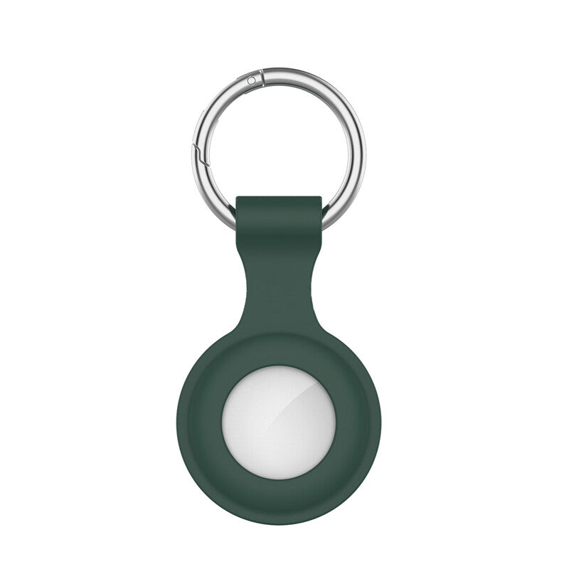 For Apple AirTag Silicone Case Cover Keychain Holder Protective Key Ring