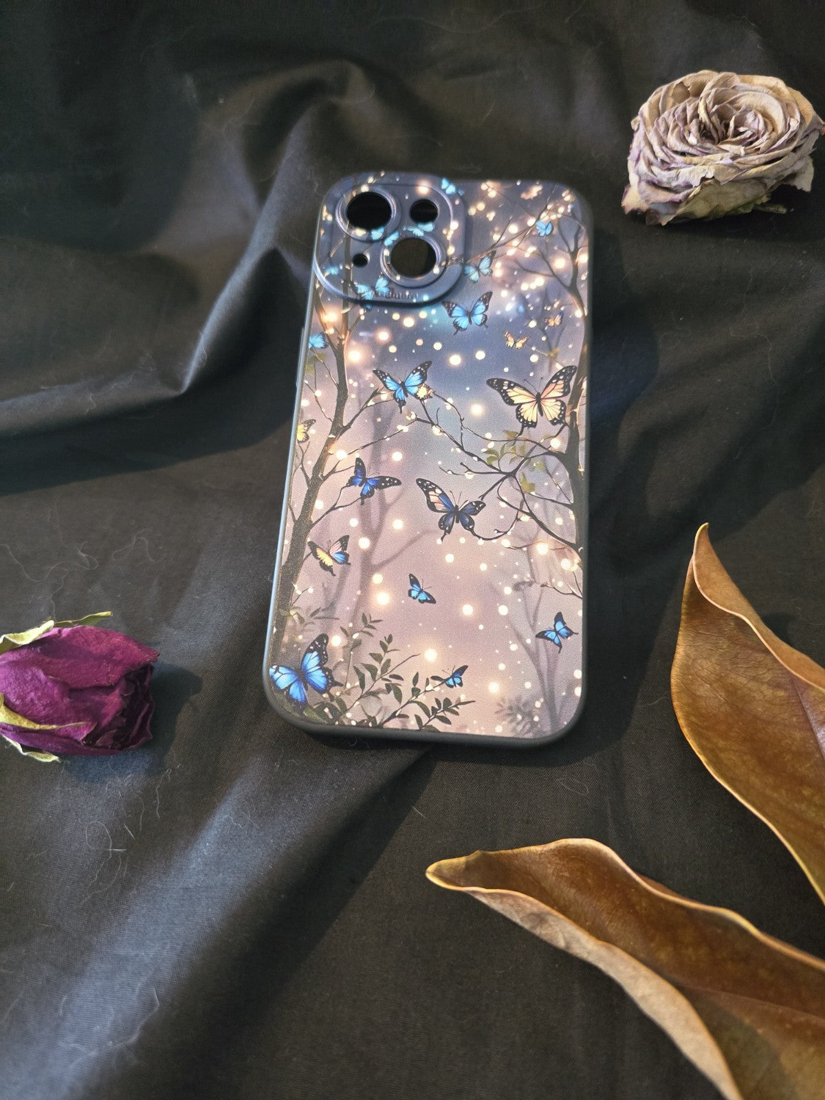 IPhone 15 Phone Case Cover Butterfly Theme Prints Cute Elegant 458