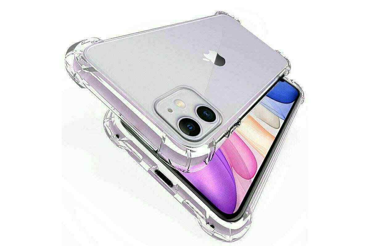 Clear Shockproof Bumper Back Case Cover For iPhone 14 13 12 11 Pro Plus MAX XR
