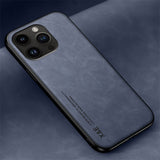 Leather Case For iPhone 17 Air 16 16e 15 14 13 12 Mini 11 Pro Max X SE 8 7 Cover