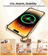For iPhone 17 16 15 Pro Max 14 13 12 Case Heavy Duty Shockproof Stand Cover
