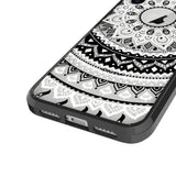 New iPhone X Xs Max XR 8 7 6 6s Plus Mandala Pattern Clear Print Cover Case - Extra Image