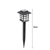 EMITTO 12x LED Solar Power Garden Landscape - Front View