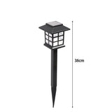 EMITTO 6x LED Solar Power Garden Lights - Front View