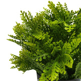 Small Potted Artificial Mimosa Fern UV Resistant 20cm - Front View