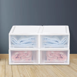 Plastic Storage Drawers Stackable Containers S 4PK Small-2006733024653348871