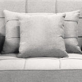Suri 3-in-1 Convertible Sofa Chair Bed Lounger by Sarantino Light Grey