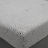 Sarantino 3-Seater Corner Sofa Bed Storage Lounge Chaise Couch Grey - Extra Image