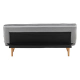 Sarantino 3 Seater Linen Couch Sofa Bed Lounge Futon - Light Grey - Extra Image
