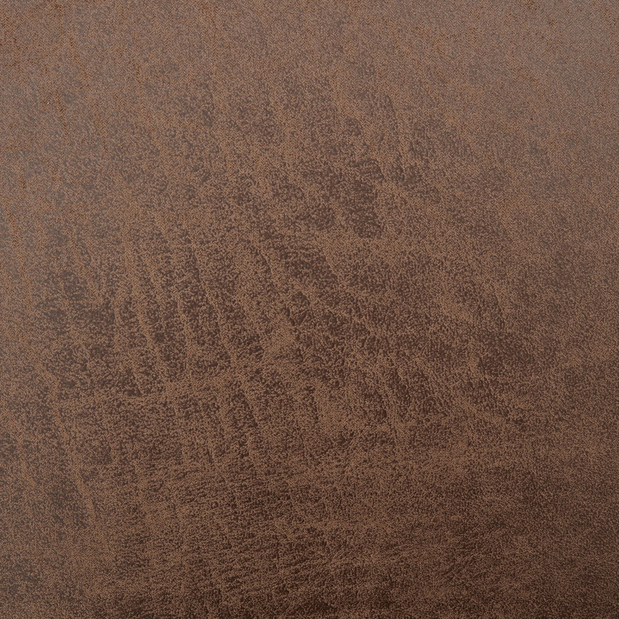 Sarantino Distressed Faux Leather Sofa Bed Couch Lounge - Brown