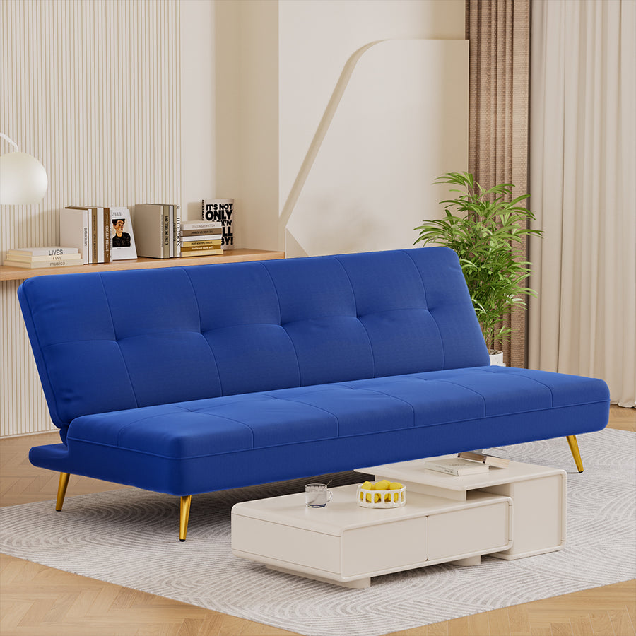 Levede Sofa Bed Convertible Velvet 3 Seater-2018816930969948167