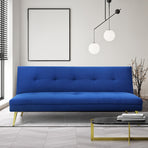 Levede Sofa Bed Convertible Velvet 3 Seater-2018816930969948166