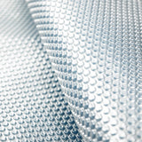 400 Micron Solar Swimming Pool Cover Silver/Blue - 3m x 3m - Front View