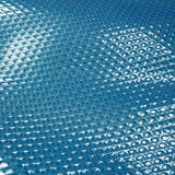 400 Micron Solar Swimming Pool Cover Silver/Blue - 3m x 4.8m - Side View