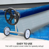 HydroActive QuadCell Swimming Pool Cover 500 Micron 12m x 6.4m - Top-Down View