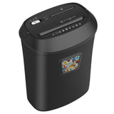 Centurion 25L 12-Sheet Paper Shredder Electric Cross-Cut Home & Office Cutter - 45-Degree Angle