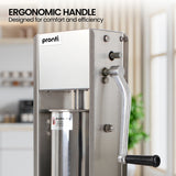 Pronti 5L Stainless Steel Vertical Sausage Stuffer