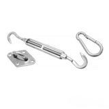 Shade Sail Steel Mountain Kit - Front View