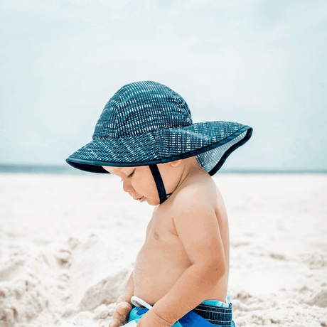 Sunday Afternoon Infant Sun Sprout Hat UPF50+ | Vivid Magenta Baby (6-12mth)-1954803057086828545