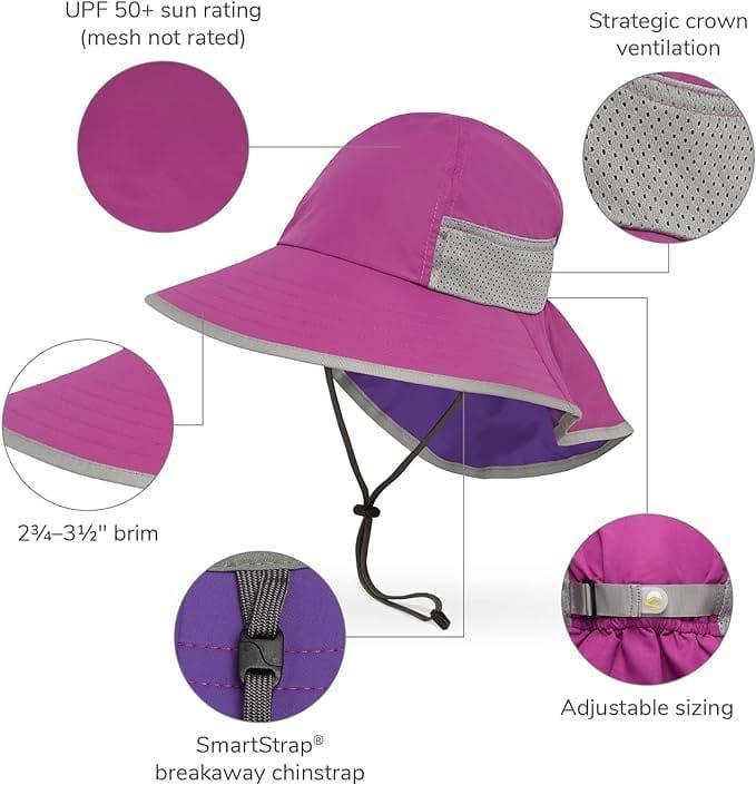 Sunday Afternoon Kids Play Hat UPF50+ | Ocean Life Small (6-24mth)-2006733347950301185