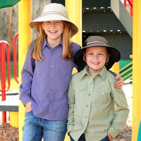 Sunday Afternoon Kids Play Hat UPF50+ | Ocean Life Large (5-12yrs)-1954803053383258115