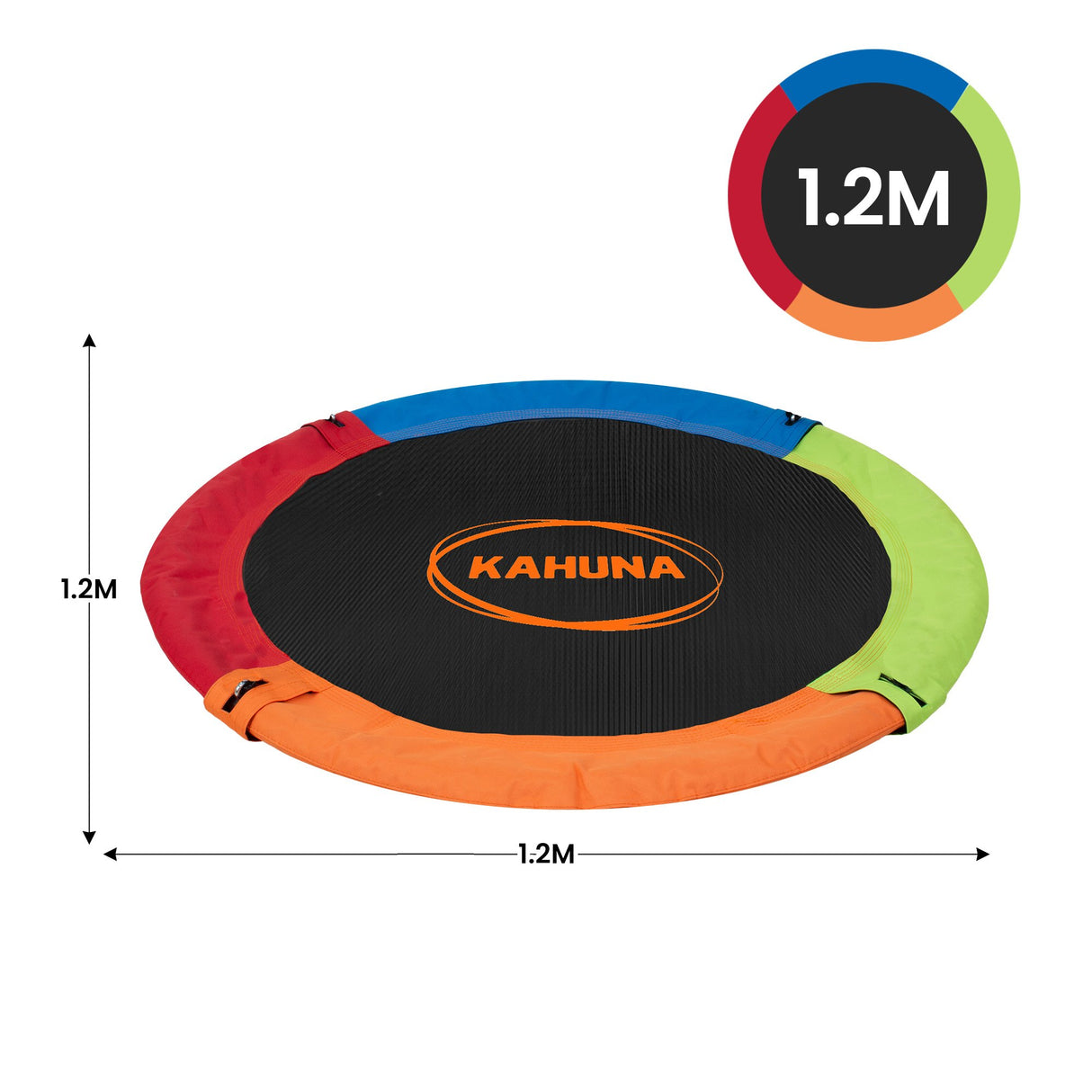 Kahuna Kids 1.2m Tree Saucer Swing Set Round with Hanging Straps 400kg Capacity
