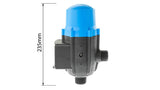 Automatic Water Pump Pressure Switch Controller - Blue - Rear View