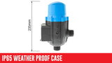 Automatic Water Pump Pressure Switch Controller - Blue - Low Angle