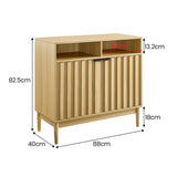 Sarantino Eleni 2-Door Sideboard - Natural