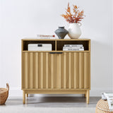 Sarantino Eleni 2-Door Sideboard - Natural - Extra Image