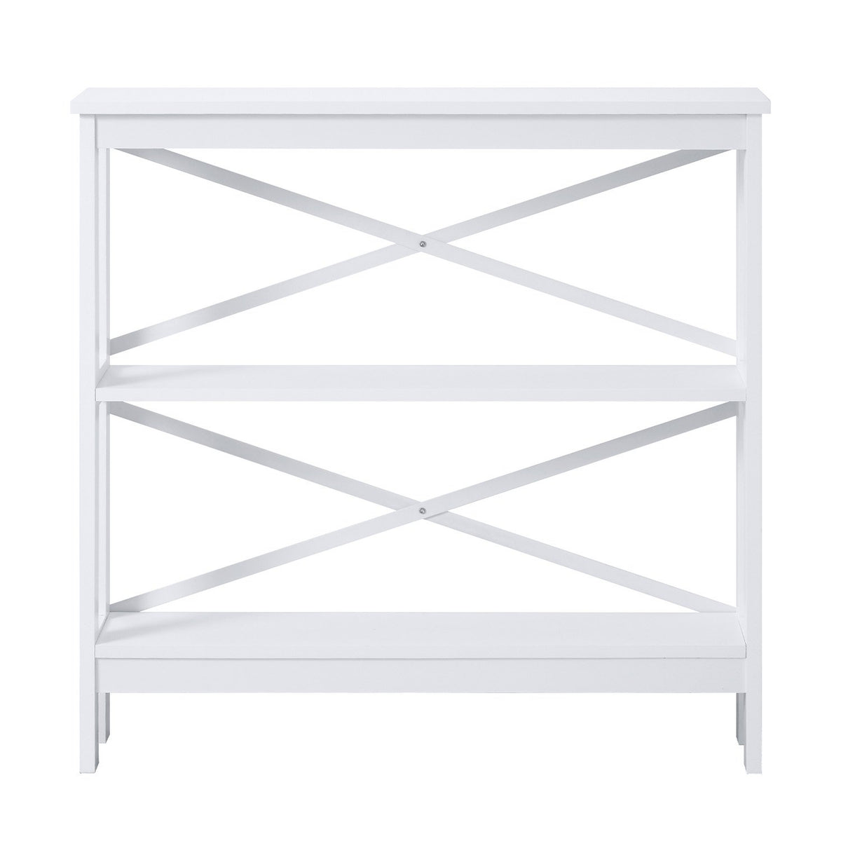 Sarantino Faustine Thin Cross Console Table