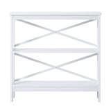 Sarantino Faustine Thin Cross Console Table