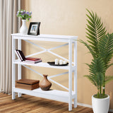 Sarantino Faustine Thin Cross Console Table - Extra Image