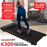 Powertrain K300 Electric Walking Pad Under Desk Treadmill