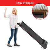 Powertrain K300 Electric Walking Pad Under Desk Treadmill - Close-Up Angle