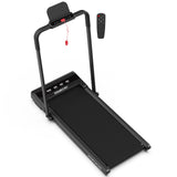Powertrain K500 Walking Pad Treadmill 2 in 1 Foldable Walking & Running Machine w/2.5HP Motor D - Rear View
