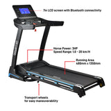 Powertrain V1200 Treadmill with Shock-Absorbing System - Extra Image