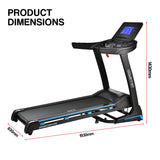 Powertrain V1200 Treadmill with Shock-Absorbing System - Extra Image