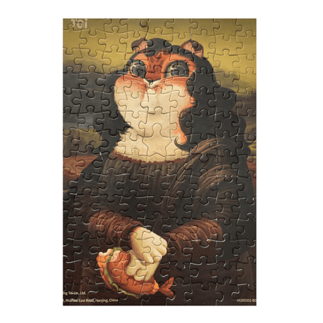 TOI Cat in Art Puzzle - Mona Lisa-2006733435145687042