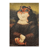 TOI Cat in Art Puzzle - Mona Lisa - Front View